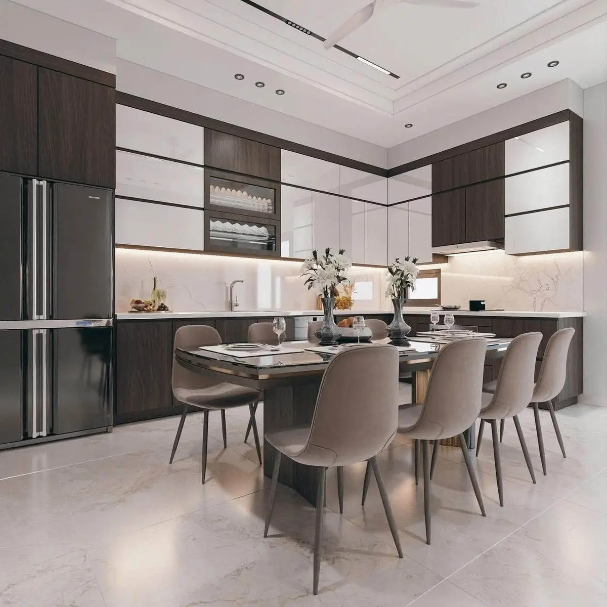 Phối cảnh thiết kế nội thất NĐ HOME – ảnh 3