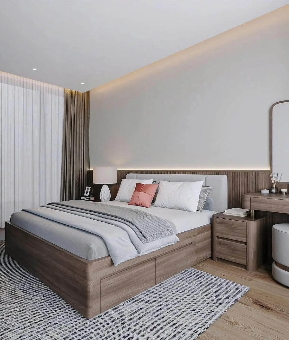 Phối cảnh thiết kế nội thất NĐ HOME – ảnh 6