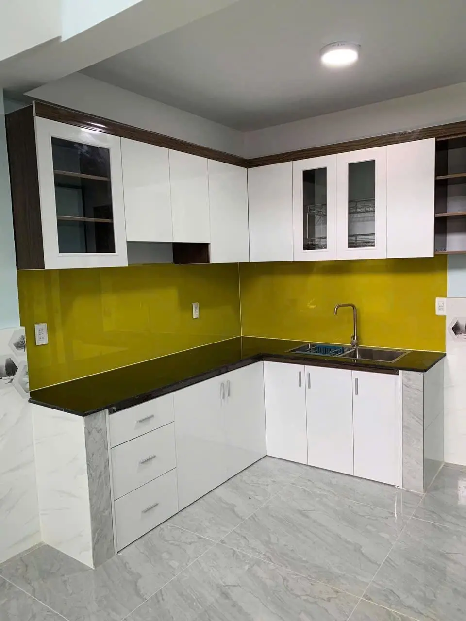 Tủ bếp nhựa NĐ HOME – công trình thực tế – ảnh 4