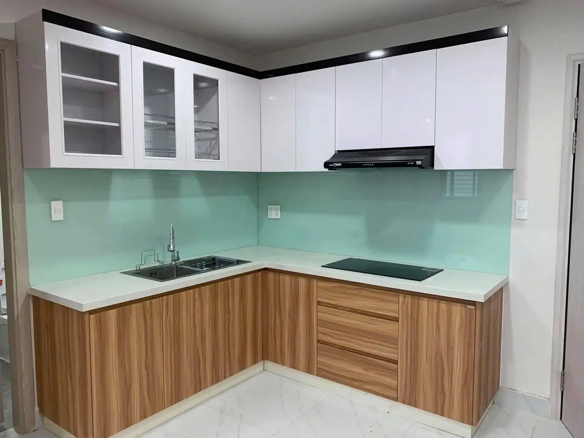 Tủ bếp nhựa NĐ HOME – công trình thực tế – ảnh 5