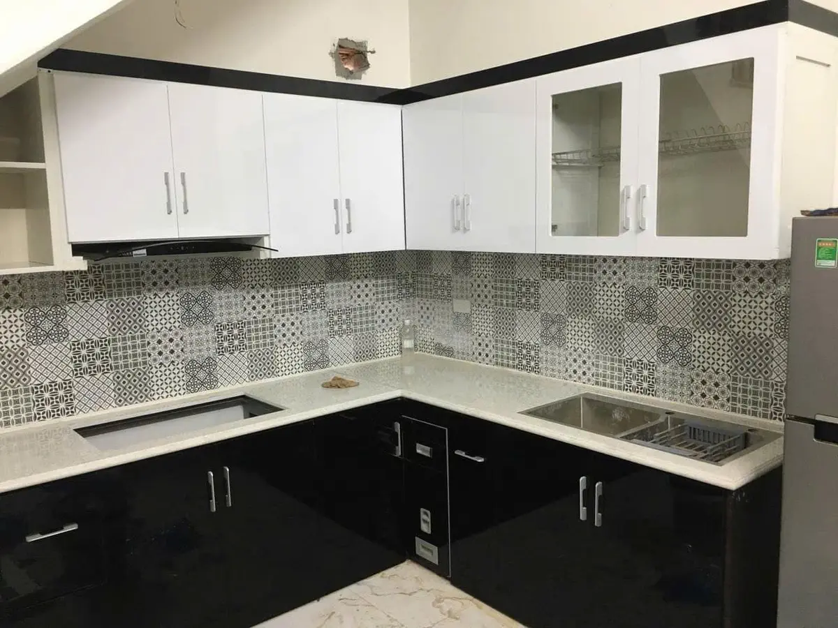 Tủ bếp nhựa NĐ HOME – công trình thực tế – ảnh 7