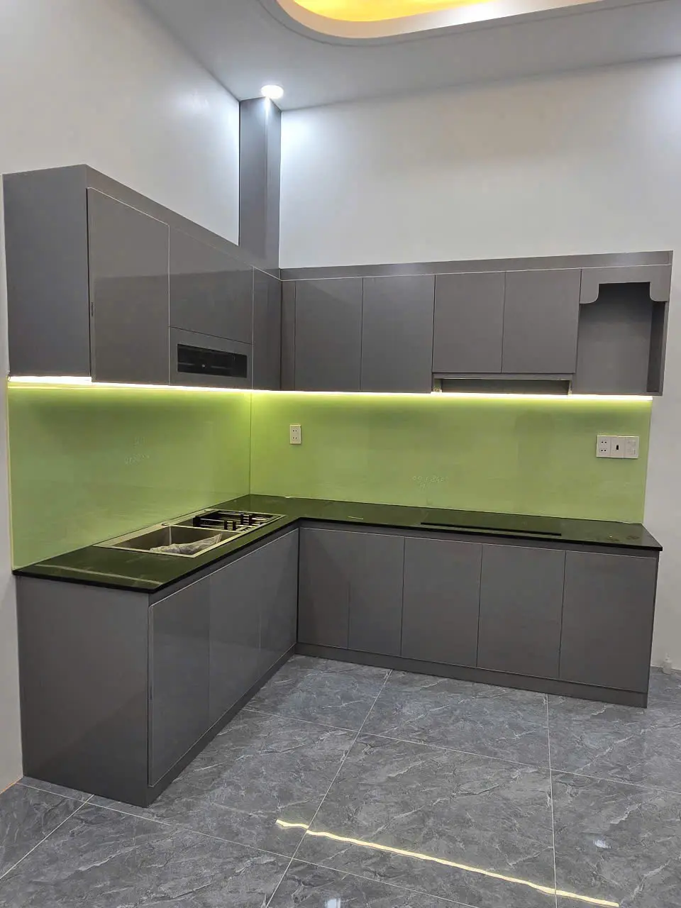 Tủ bếp nhựa NĐ HOME – công trình thực tế – ảnh 9
